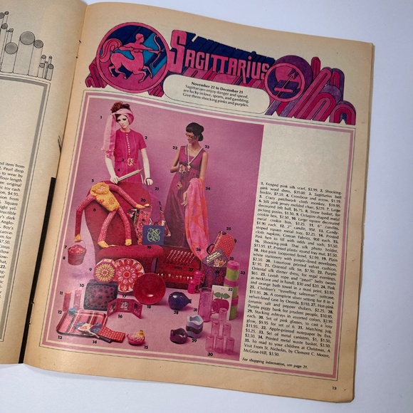 Vintage 1969 Canadian Homes Magazine – Horoscope Holiday Gift Guide! - Picture 6 of 10